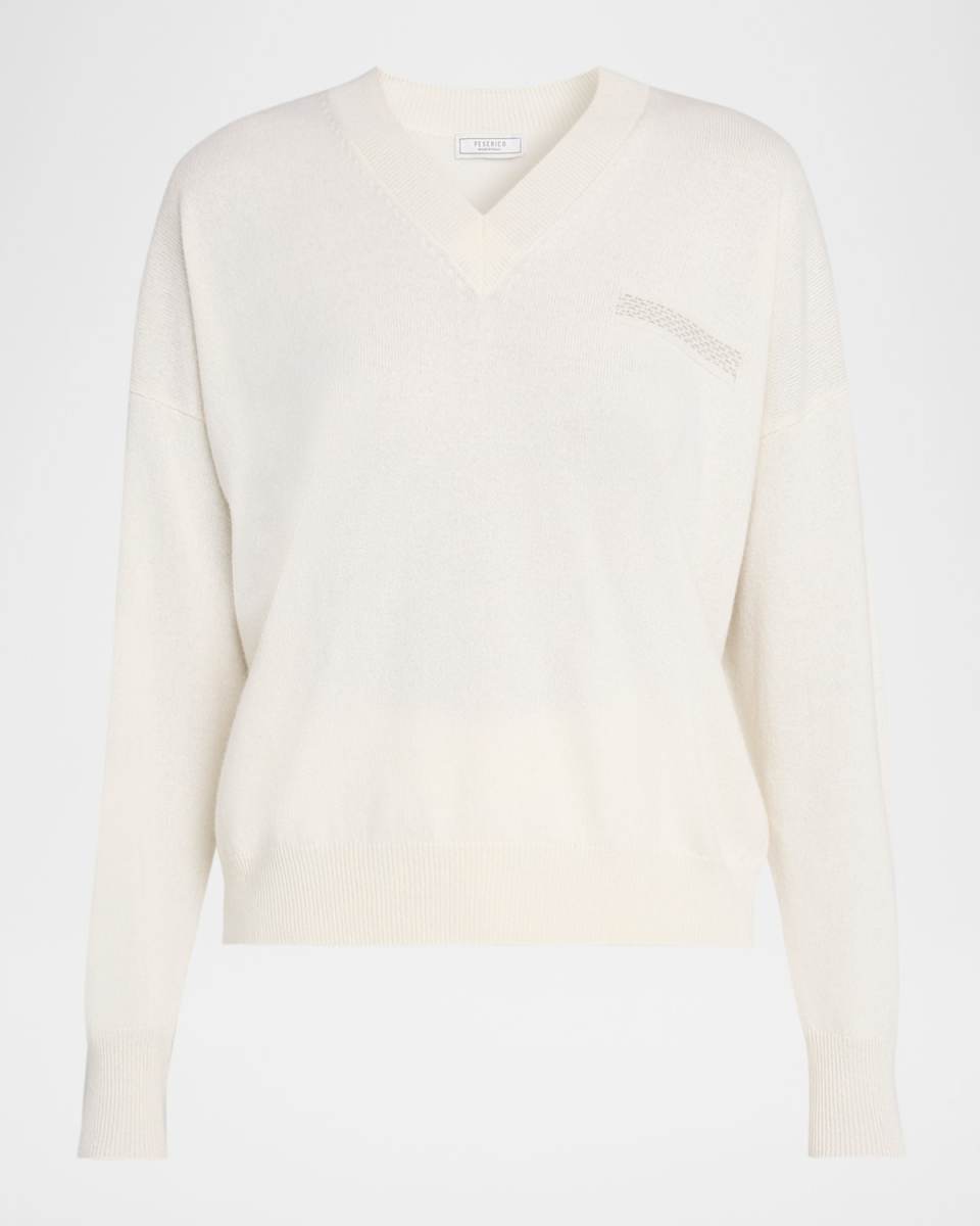 Punto Luce Wool-Blend Knit Sweater